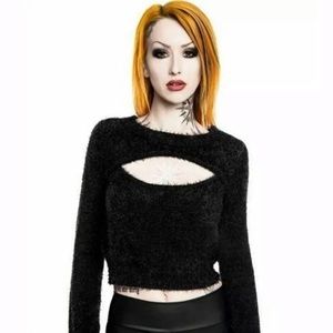 🖤[SOLD]🖤 Killstar Black Out Sweater XL
